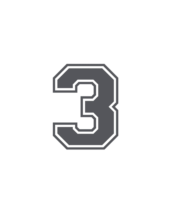 Bogg® Bit  - Number "3"