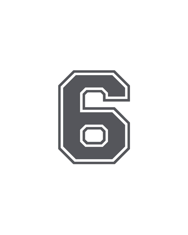 Bogg® Bit  - Number "6"