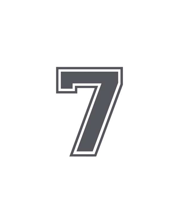 Bogg® Bit  - Number "7"