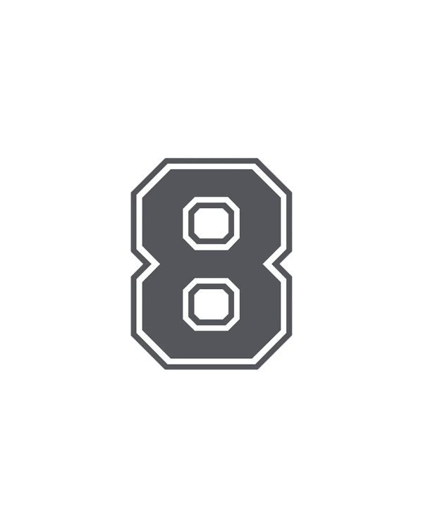 Bogg® Bit  - Number "8"