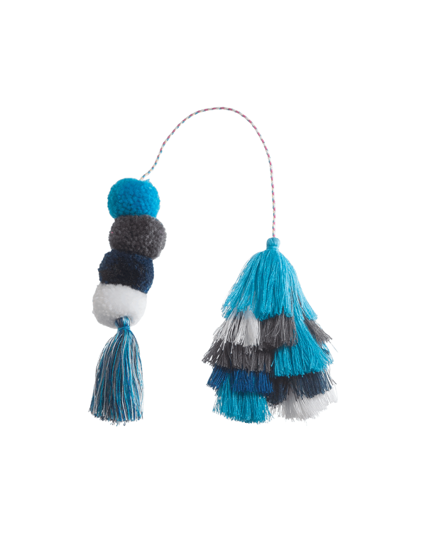 Bogg® Bag Bauble - Ocean Double Tassel