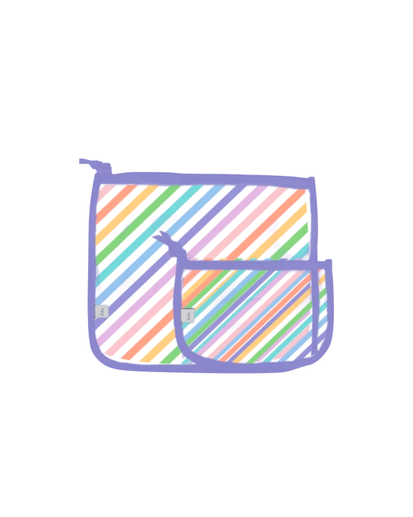 Bogg Bag Decorative Insert - Pastel Stripes