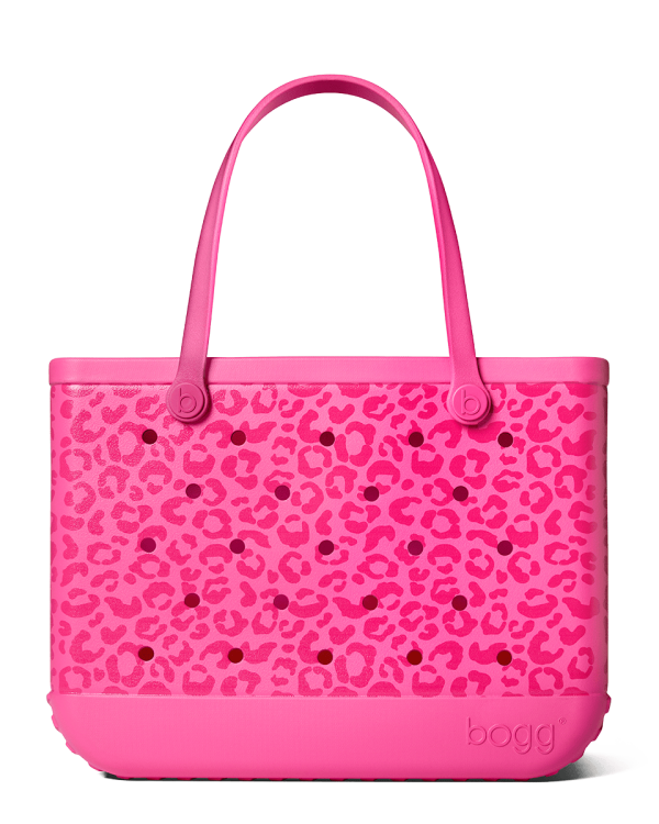 Original Bogg Bag - purrr-fectly PINK leopard