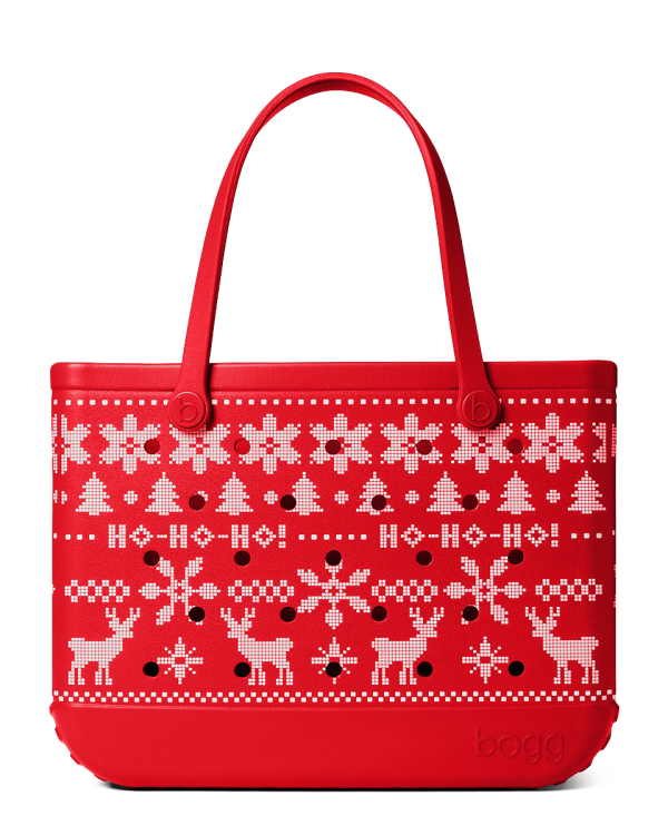 Original Bogg Bag - Ugly Sweater - Red